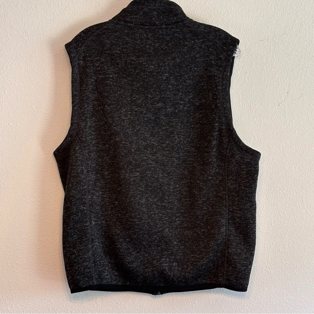 EUC Beverly Hills Polo Club Men's Charcoal Vest Size XL